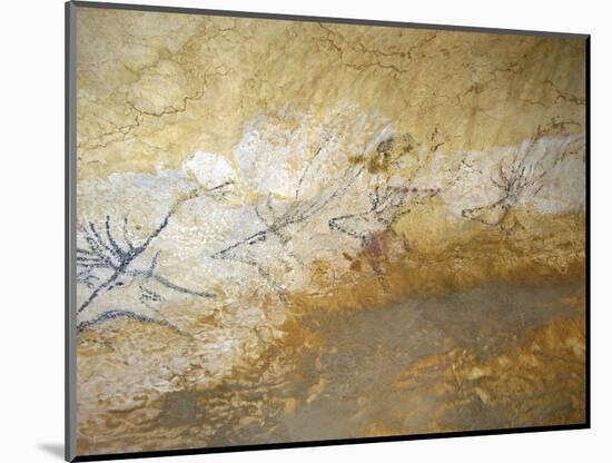 Cave Painting of Swimming Stags at Lascaux-null-Mounted Photographic Print