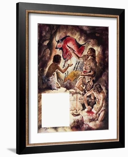 Cave Paintings-Peter Jackson-Framed Giclee Print