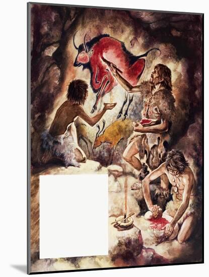 Cave Paintings-Peter Jackson-Mounted Giclee Print