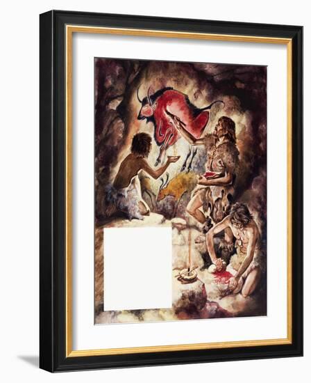 Cave Paintings-Peter Jackson-Framed Giclee Print