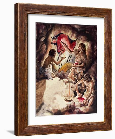 Cave Paintings-Peter Jackson-Framed Giclee Print