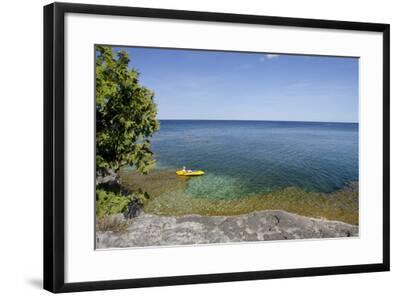 Cave Point County Park Lake Michigan Door County Wisconsin Usa
