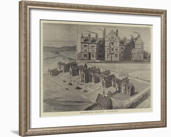 Cavendish College, Cambridge-null-Framed Giclee Print