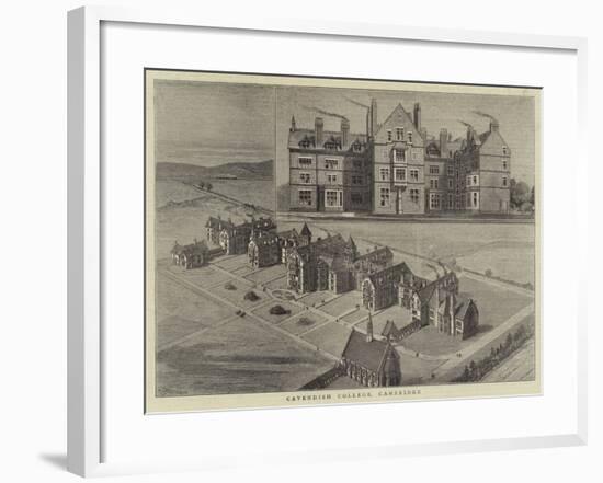 Cavendish College, Cambridge-null-Framed Giclee Print