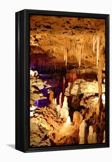 Caverns-abhbah05-Framed Premier Image Canvas