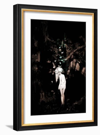 Caverns-Camilla D'Errico-Framed Art Print