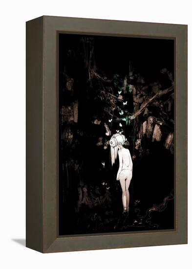 Caverns-Camilla D'Errico-Framed Stretched Canvas