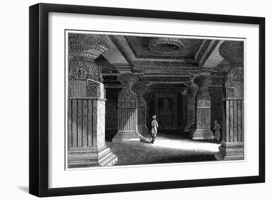 Caves of Ellora, India, 1847-Robinson-Framed Giclee Print