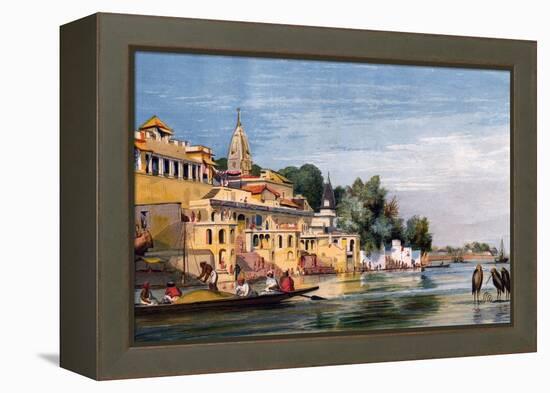 Cawnpore on the Ganges, India, 1857-William Carpenter-Framed Premier Image Canvas