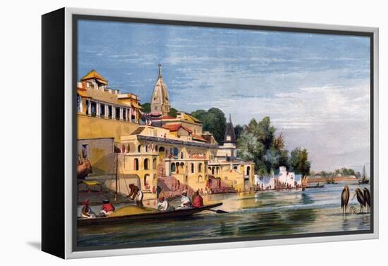 Cawnpore on the Ganges, India, 1857-William Carpenter-Framed Premier Image Canvas