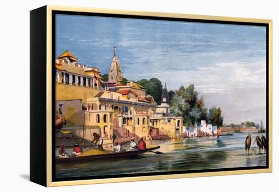 Cawnpore on the Ganges, India, 1857-William Carpenter-Framed Premier Image Canvas