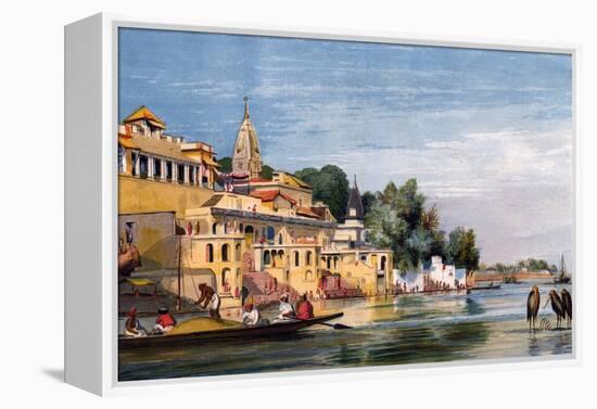 Cawnpore on the Ganges, India, 1857-William Carpenter-Framed Premier Image Canvas