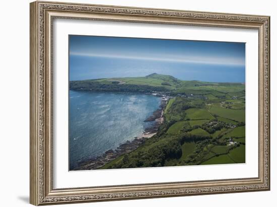Cawsand Bay in Plymouth Sounds, Cornwall, England, United Kingdom, Europe-Dan Burton-Framed Photographic Print