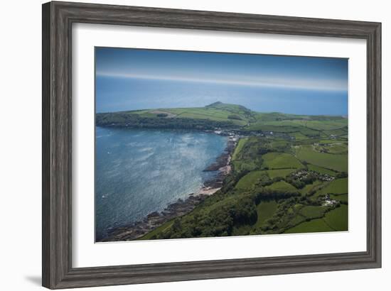 Cawsand Bay in Plymouth Sounds, Cornwall, England, United Kingdom, Europe-Dan Burton-Framed Photographic Print