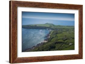 Cawsand Bay in Plymouth Sounds, Cornwall, England, United Kingdom, Europe-Dan Burton-Framed Photographic Print