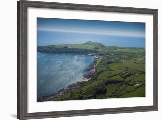 Cawsand Bay in Plymouth Sounds, Cornwall, England, United Kingdom, Europe-Dan Burton-Framed Photographic Print