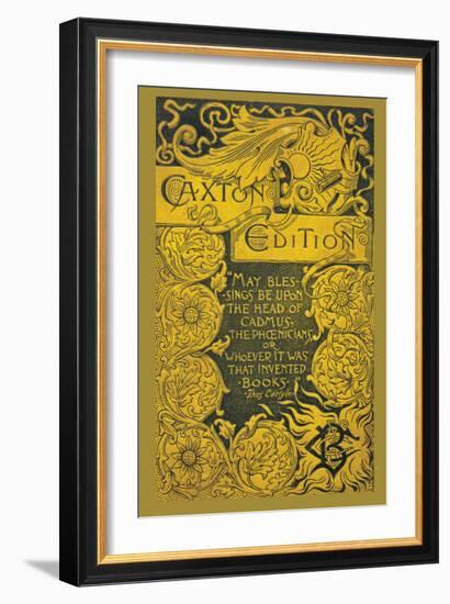 Caxton Edition-null-Framed Premium Giclee Print