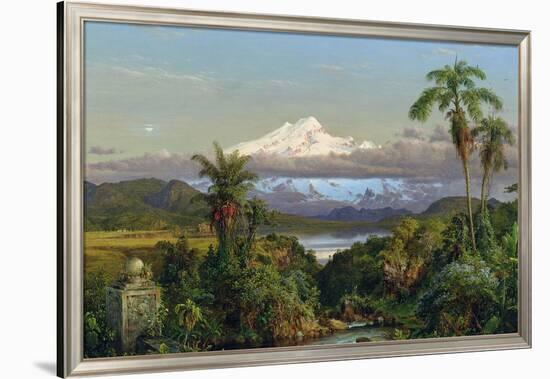 Cayambe, 1858-Frederic Edwin Church-Framed Premium Giclee Print