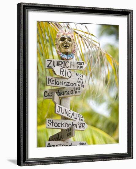 Caye Caulker, Belize-Russell Young-Framed Photographic Print