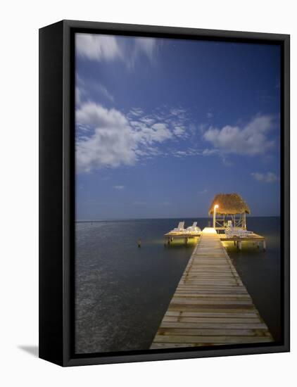 Caye Caulker, Belize-Russell Young-Framed Premier Image Canvas