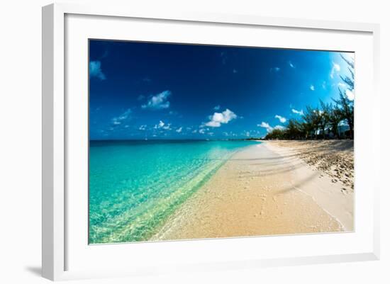 Cayman Islands Beach-Bill Carson Photography-Framed Photo