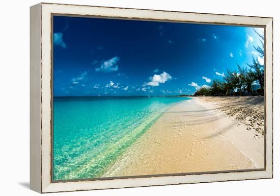 Cayman Islands Beach-Bill Carson Photography-Framed Stretched Canvas