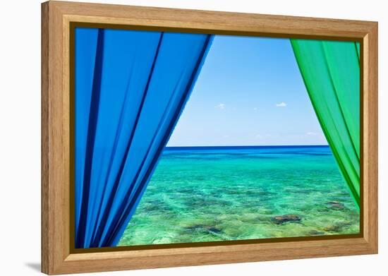 Cayman Islands-R. Peterkin-Framed Premier Image Canvas