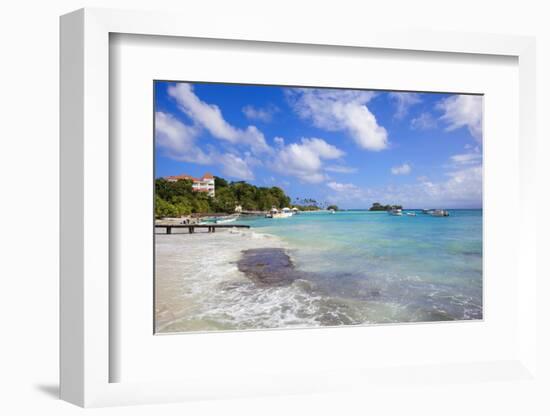 Cayo Levantado, Samana, Eastern Peninsula De Samana, Dominican Republic, West Indies, Caribbean-Jane Sweeney-Framed Photographic Print