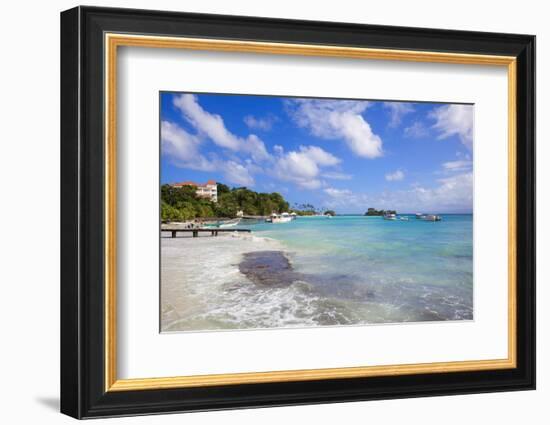 Cayo Levantado, Samana, Eastern Peninsula De Samana, Dominican Republic, West Indies, Caribbean-Jane Sweeney-Framed Photographic Print