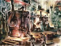 Oberhausen Steelworks, Artwork-CCI Archives-Photographic Print