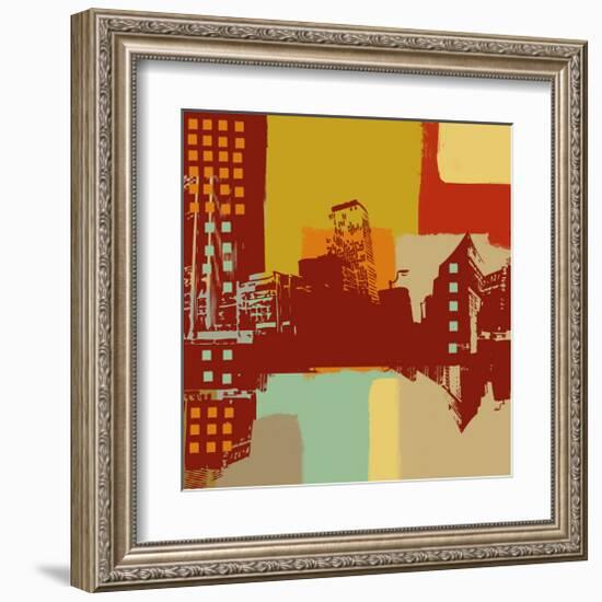 Ccosmopolitan and Modern City-Yashna-Framed Art Print