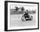 CE Mills Riding a 998Cc Vincent, Silverstone, Northamptonshire, 1959-null-Framed Photographic Print