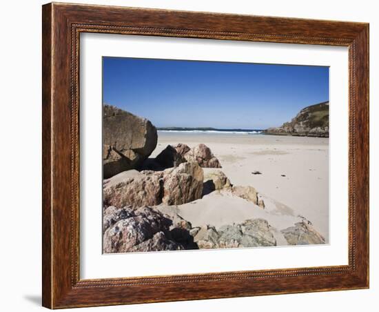 Ceannabeinne Bay, Near Durness, Sutherland, Scotland, United Kingdom, Europe-Jean Brooks-Framed Photographic Print