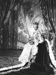 Queen Elizabeth II in Coronation Robes with the Duke of Edinburgh, England-Cecil Beaton-Photographic Print