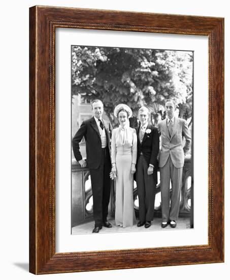 Cecil Beaton, the Duchess of Windsor, the Duke of Windsor and Edward Dudley Metcalfe, England-Cecil Beaton-Framed Giclee Print