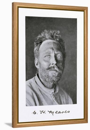 Cecil H Meares, a member of Captain Scott's Antarctic expedition, 1910-1913-Herbert Ponting-Framed Premier Image Canvas