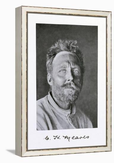 Cecil H Meares, a member of Captain Scott's Antarctic expedition, 1910-1913-Herbert Ponting-Framed Premier Image Canvas