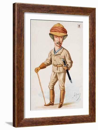 Cecil John Rhodes-Carlo Pellegrini-Framed Giclee Print