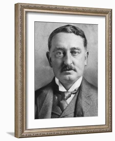 Cecil Rhodes ((1853-1902)-Elliott and Fry Studio-Framed Photographic Print