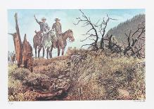 The Mountain Man of Salmon River-Cecil Smith-Framed Collectable Print