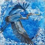 Blue Heron-Cecile Broz-Giclee Print