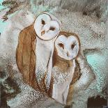 Owl III-Cecile Broz-Framed Giclee Print