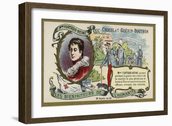 Cecile Furtado-Heine, French Philanthropist-null-Framed Giclee Print