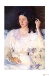 Sita and Sarita, or Young Girl with a Cat, 1893-94-Cecilia Beaux-Giclee Print