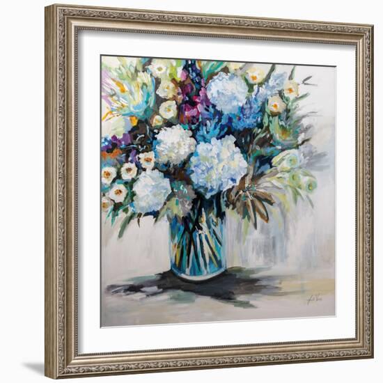 Cecilias Bouquet-Jeanette Vertentes-Framed Art Print