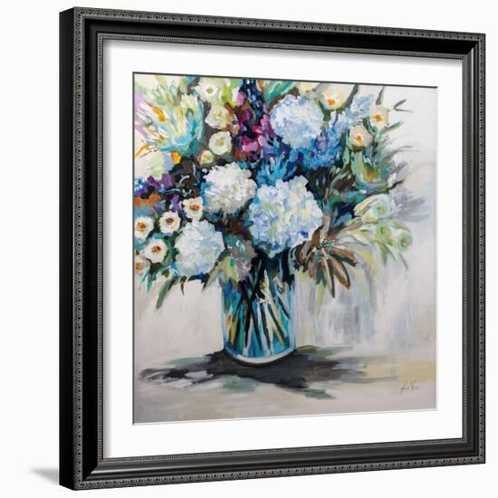 Cecilias Bouquet-Jeanette Vertentes-Framed Art Print