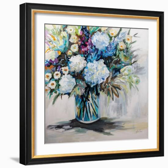 Cecilias Bouquet-Jeanette Vertentes-Framed Art Print