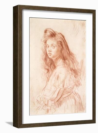 Cecily Beresford Hope-Augustus Edwin John-Framed Giclee Print