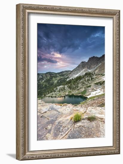 Cecret Lake In Little Cottonwood Canyon-Lindsay Daniels-Framed Photographic Print