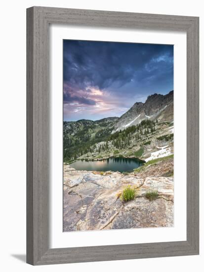 Cecret Lake In Little Cottonwood Canyon-Lindsay Daniels-Framed Photographic Print